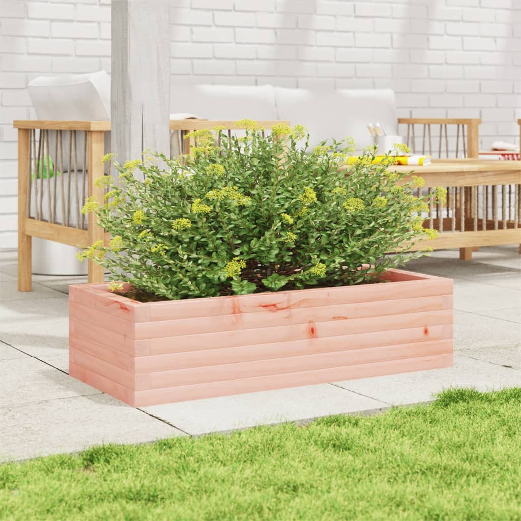 vidaXL Jardinieră de grădină, 90x40x23 cm, lemn masiv Douglas vidaXL Jardinieră de grădină, 90x40x23 cm, lemn masiv Douglas