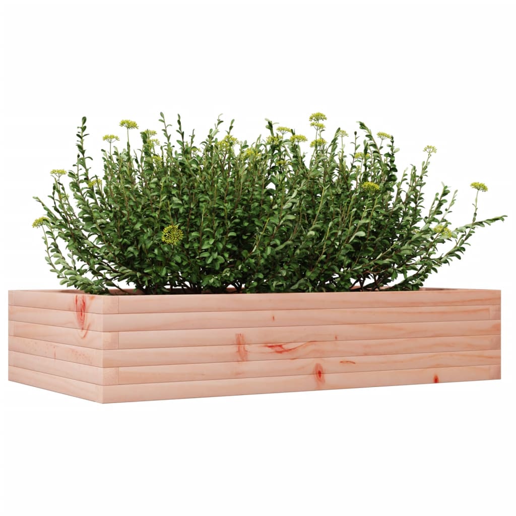 vidaXL Jardinieră de grădină, 110x60x23 cm, lemn masiv Douglas vidaXL Jardinieră de grădină, 110x60x23 cm, lemn masiv Douglas