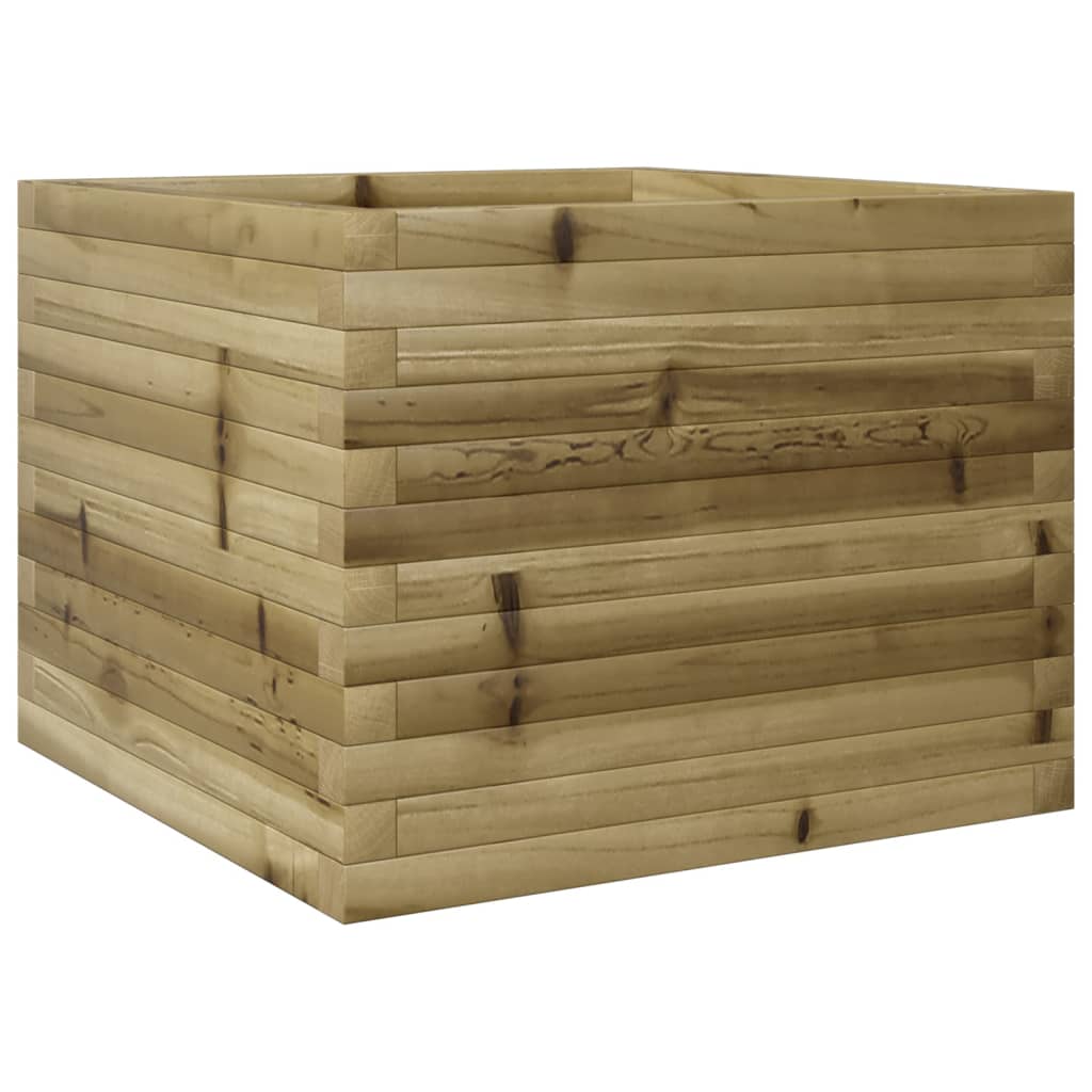 vidaXL Jardinieră de grădină, 60x60x45,5 cm, lemn de pin impregnat vidaXL Jardinieră de grădină, 60x60x45,5 cm, lemn de pin impregnat