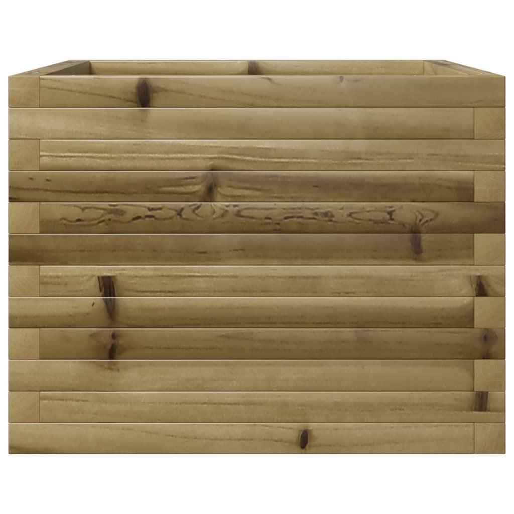 vidaXL Jardinieră de grădină, 60x60x45,5 cm, lemn de pin impregnat vidaXL Jardinieră de grădină, 60x60x45,5 cm, lemn de pin impregnat