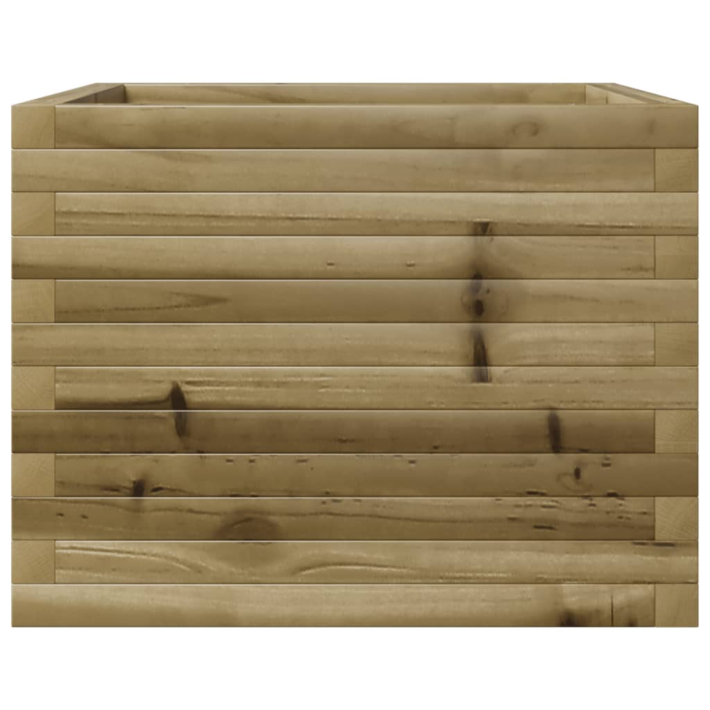 vidaXL Jardinieră de grădină, 60x60x45,5 cm, lemn de pin impregnat vidaXL Jardinieră de grădină, 60x60x45,5 cm, lemn de pin impregnat