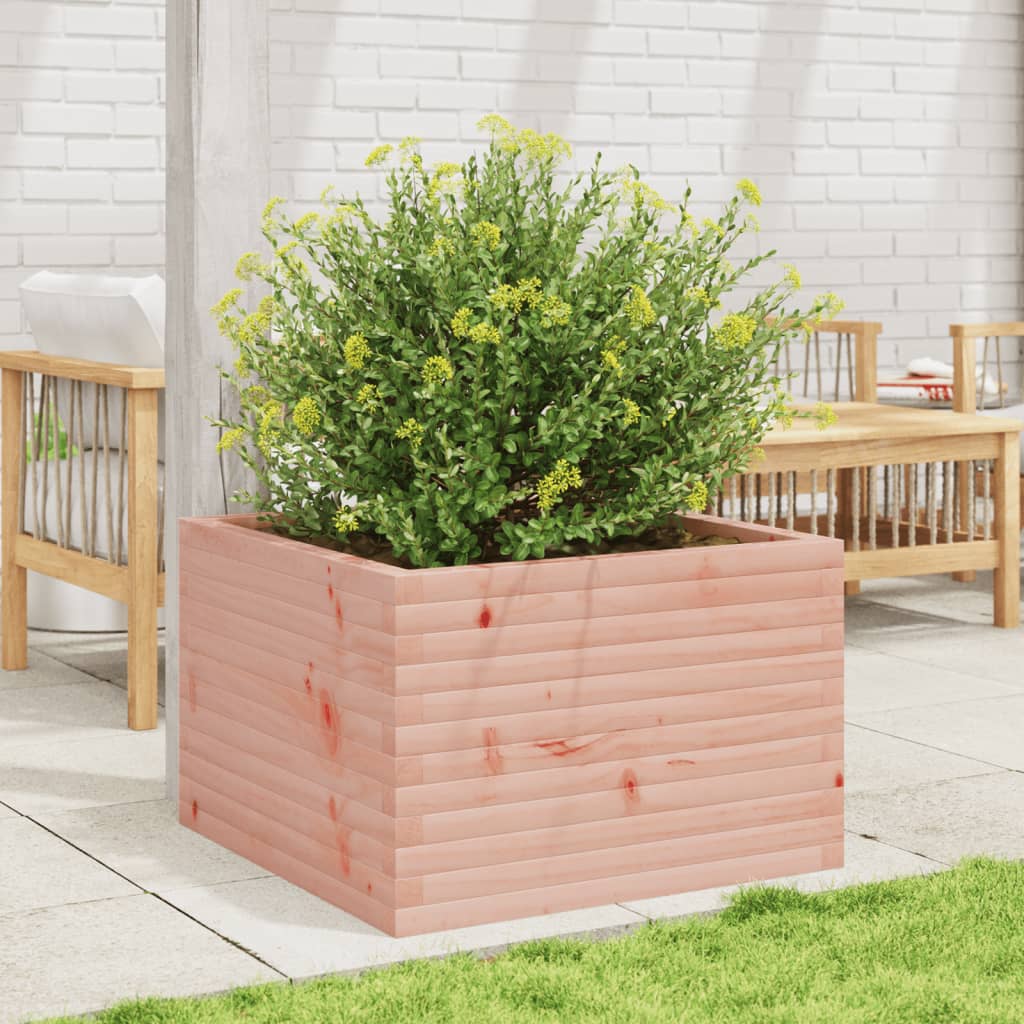 vidaXL Jardinieră de grădină, 70x70x45,5 cm, lemn masiv Douglas vidaXL Jardinieră de grădină, 70x70x45,5 cm, lemn masiv Douglas