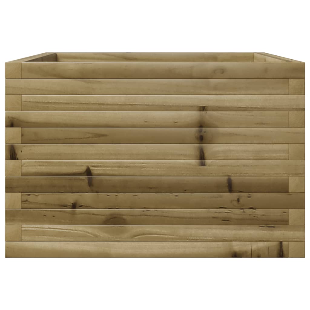 vidaXL Jardinieră de grădină, 70x70x45,5 cm, lemn de pin impregnat vidaXL Jardinieră de grădină, 70x70x45,5 cm, lemn de pin impregnat