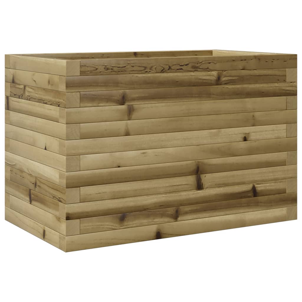 vidaXL Jardinieră de grădină, 70x40x45,5 cm, lemn de pin impregnat vidaXL Jardinieră de grădină, 70x40x45,5 cm, lemn de pin impregnat