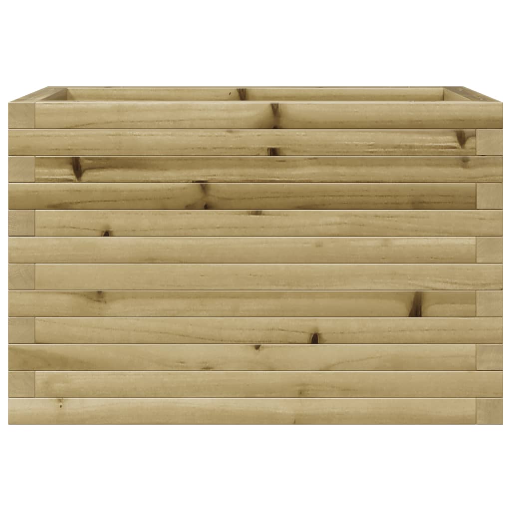 vidaXL Jardinieră de grădină, 70x40x45,5 cm, lemn de pin impregnat vidaXL Jardinieră de grădină, 70x40x45,5 cm, lemn de pin impregnat