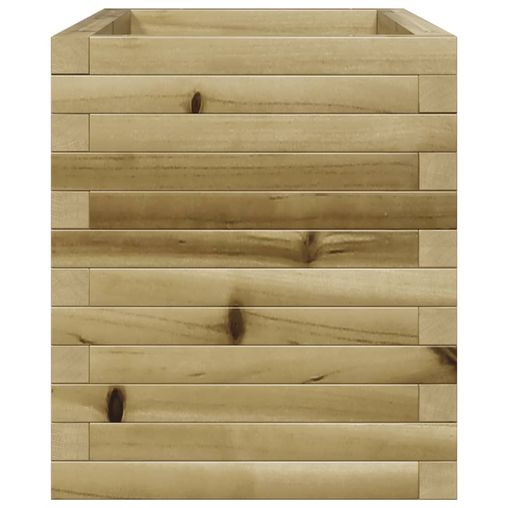 vidaXL Jardinieră de grădină, 70x40x45,5 cm, lemn de pin impregnat vidaXL Jardinieră de grădină, 70x40x45,5 cm, lemn de pin impregnat