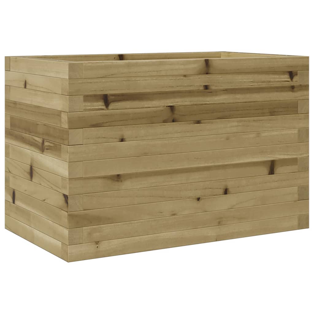 vidaXL Jardinieră de grădină, 70x40x45,5 cm, lemn de pin impregnat vidaXL Jardinieră de grădină, 70x40x45,5 cm, lemn de pin impregnat