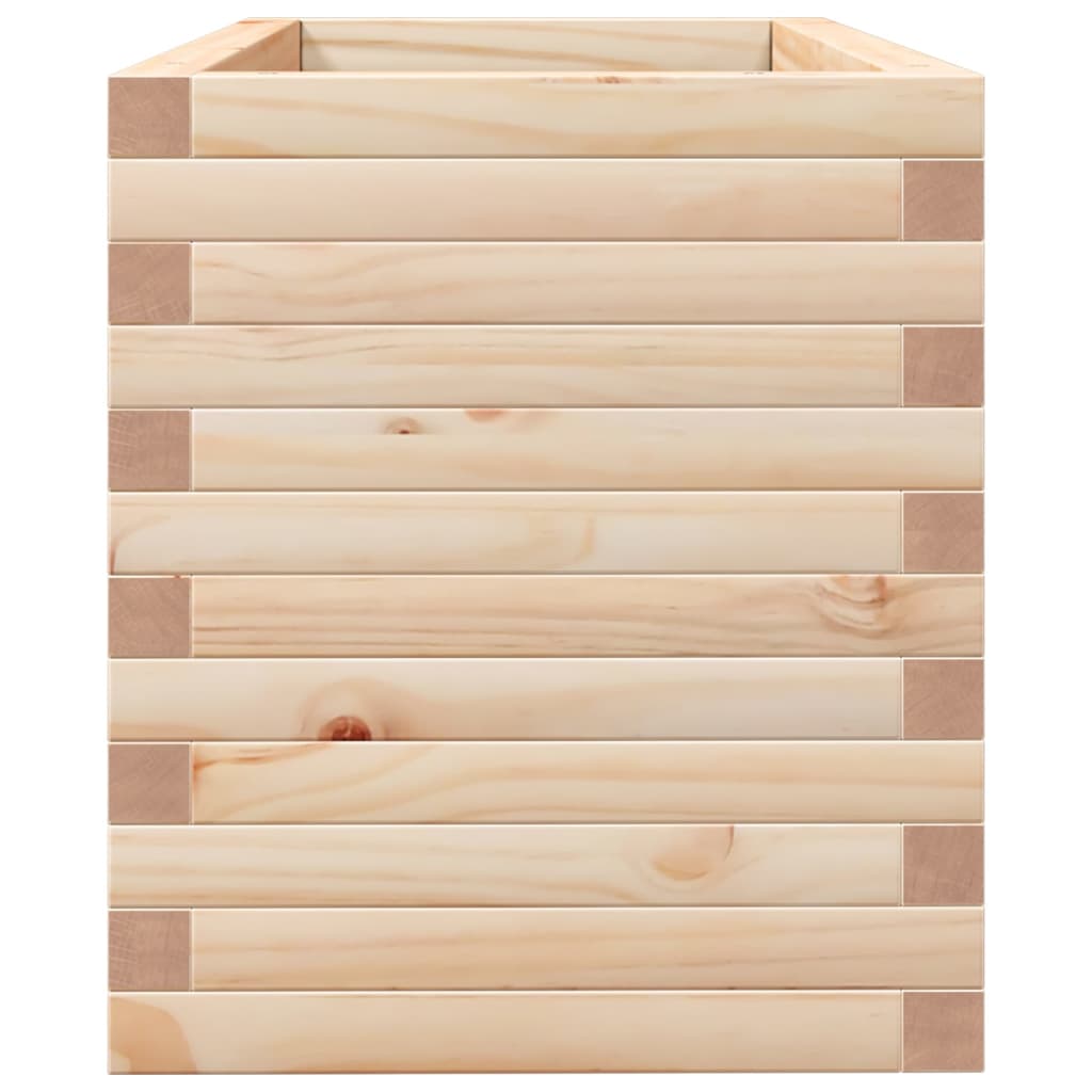 vidaXL Jardinieră de grădină, 90x40x45,5 cm, lemn masiv de pin vidaXL Jardinieră de grădină, 90x40x45,5 cm, lemn masiv de pin