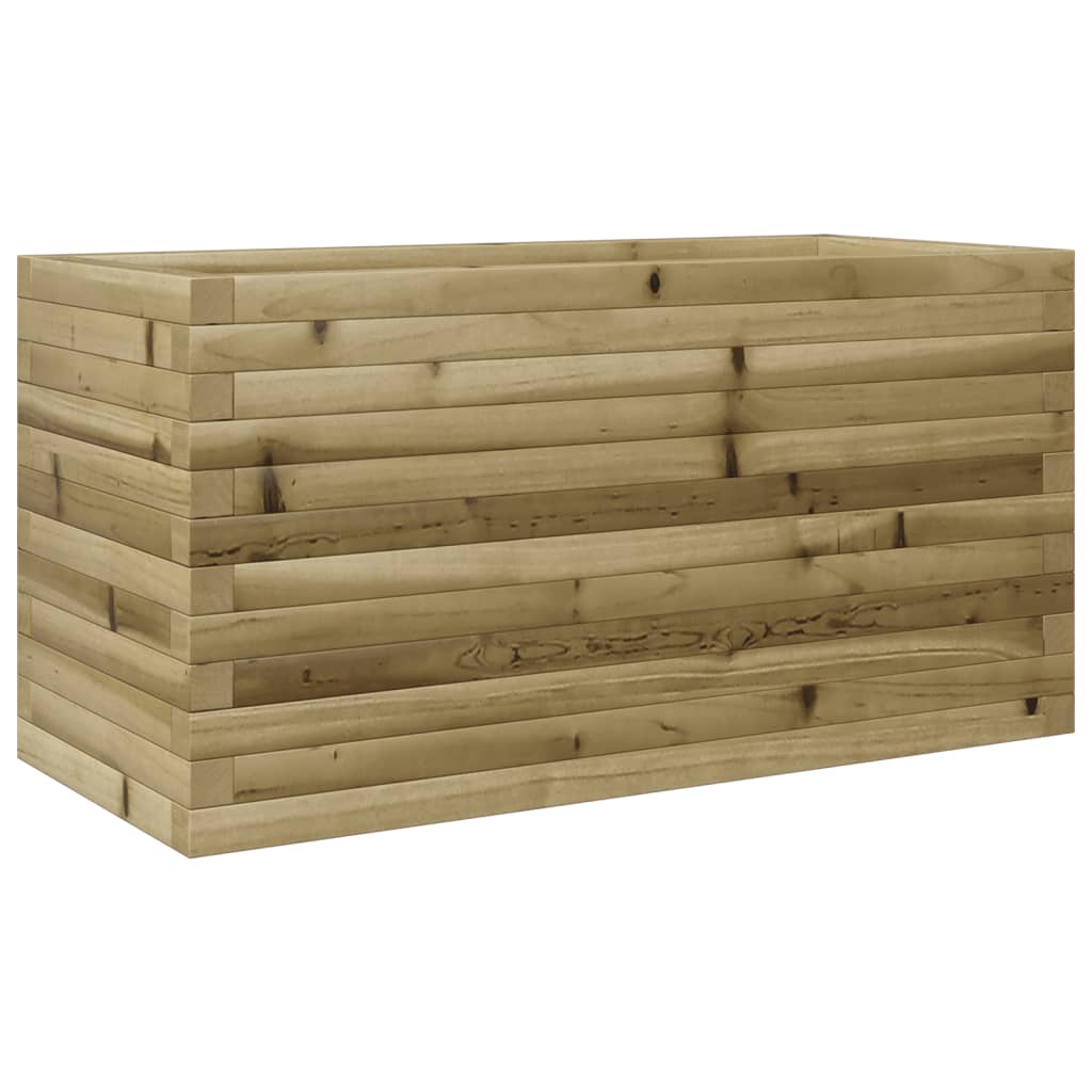 vidaXL Jardinieră de grădină, 90x40x45,5 cm, lemn de pin impregnat vidaXL Jardinieră de grădină, 90x40x45,5 cm, lemn de pin impregnat