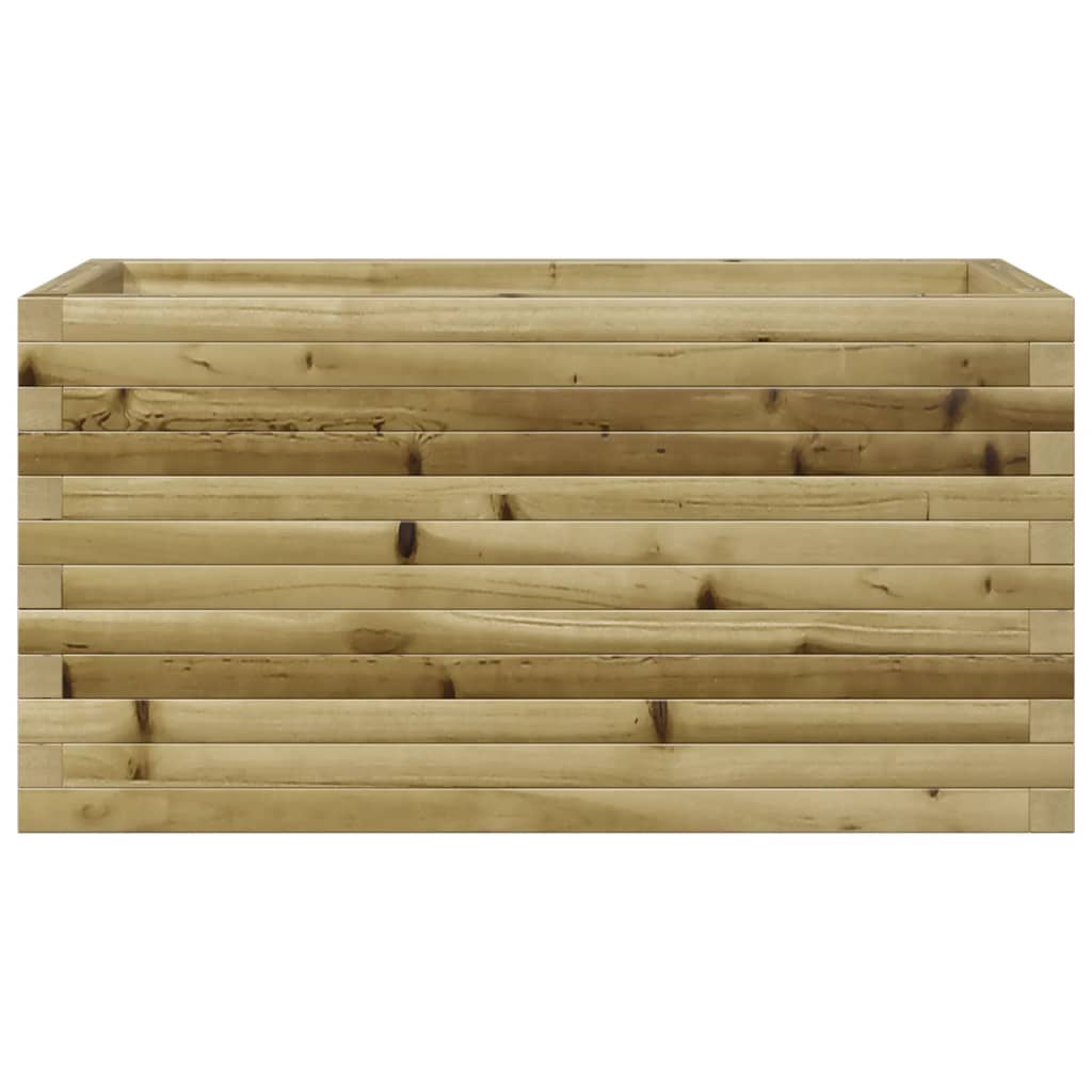 vidaXL Jardinieră de grădină, 90x40x45,5 cm, lemn de pin impregnat vidaXL Jardinieră de grădină, 90x40x45,5 cm, lemn de pin impregnat