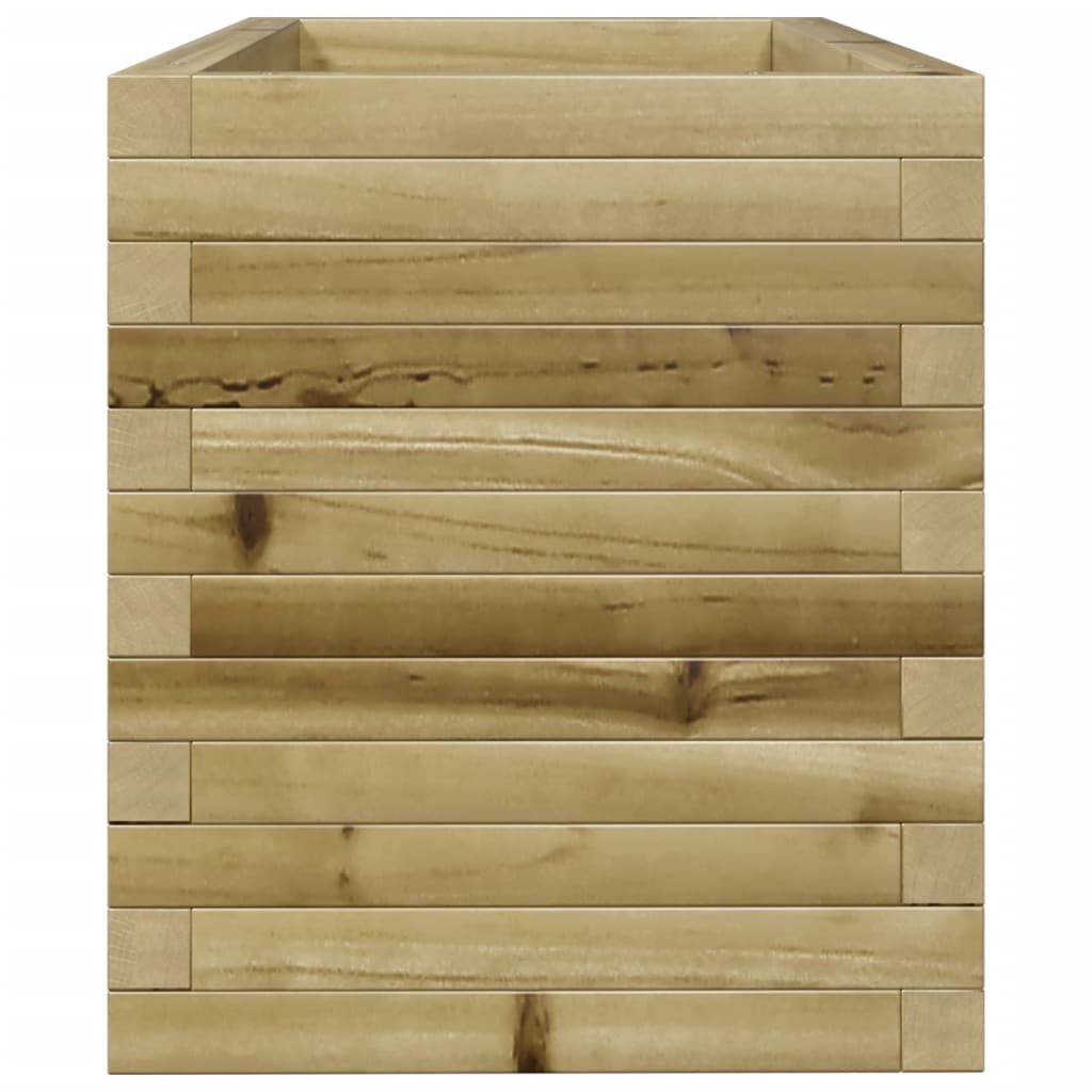 vidaXL Jardinieră de grădină, 90x40x45,5 cm, lemn de pin impregnat vidaXL Jardinieră de grădină, 90x40x45,5 cm, lemn de pin impregnat
