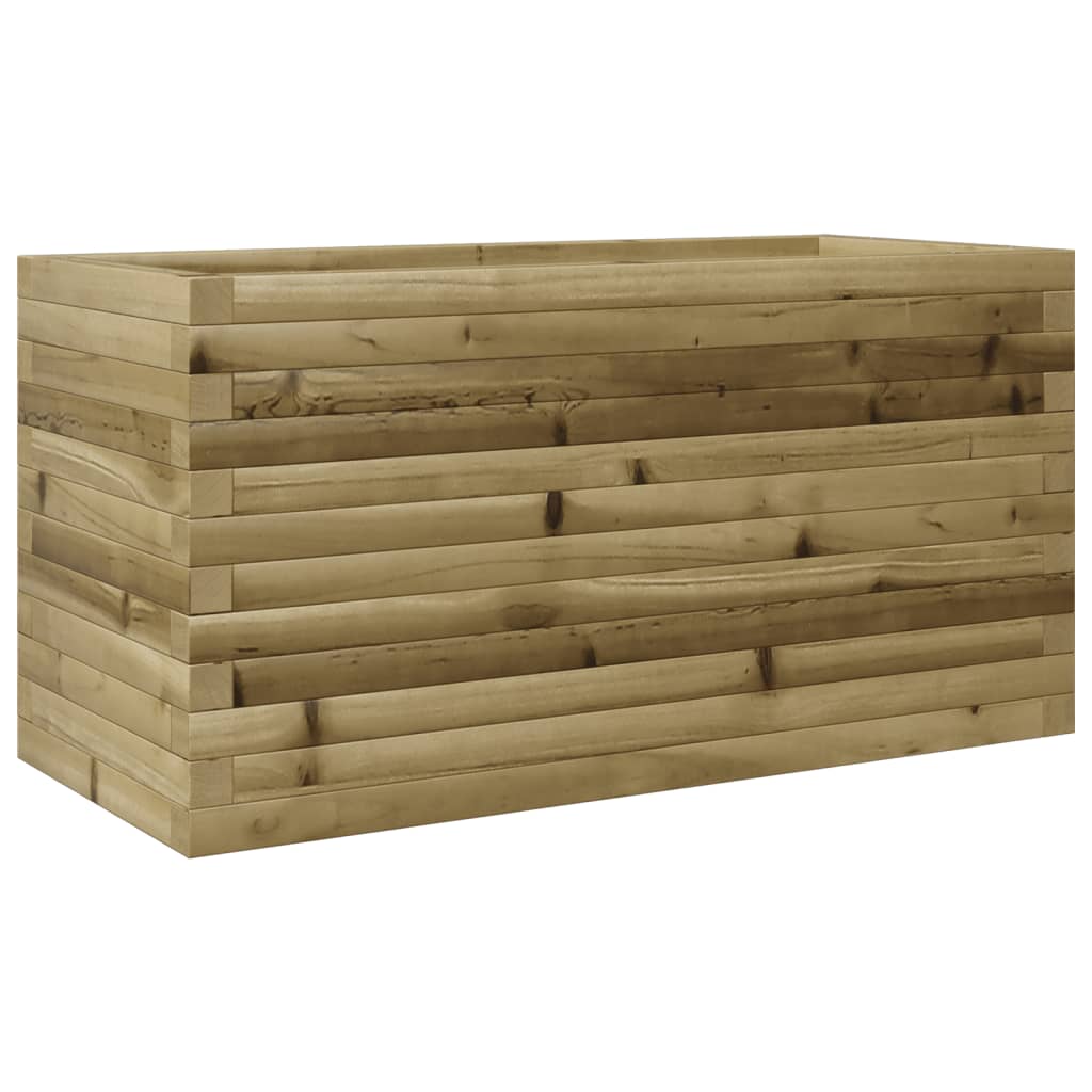 vidaXL Jardinieră de grădină, 90x40x45,5 cm, lemn de pin impregnat vidaXL Jardinieră de grădină, 90x40x45,5 cm, lemn de pin impregnat