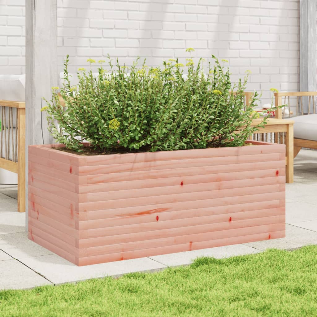 vidaXL Jardinieră de grădină, 110x60x45,5 cm, lemn masiv Douglas vidaXL Jardinieră de grădină, 110x60x45,5 cm, lemn masiv Douglas
