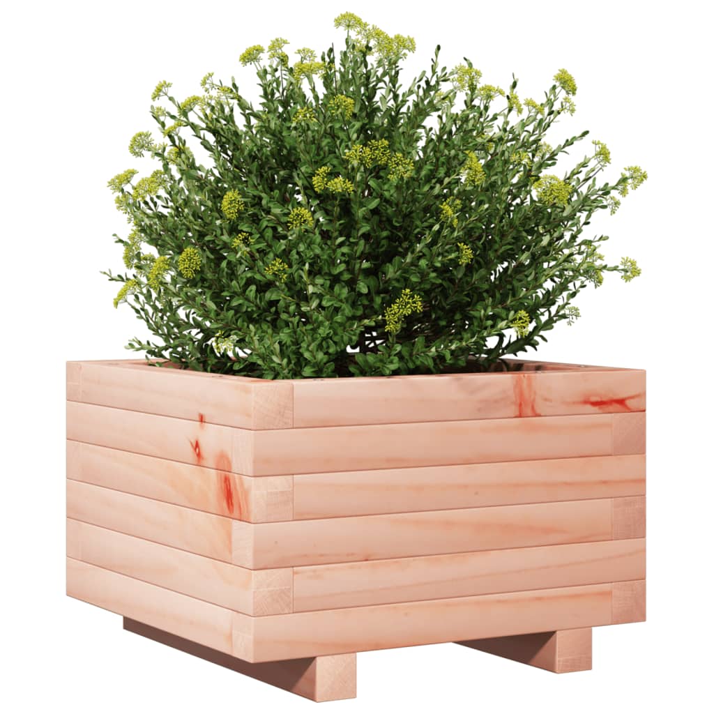 vidaXL Jardinieră de grădină, 40x40x26,5 cm, lemn masiv Douglas vidaXL Jardinieră de grădină, 40x40x26,5 cm, lemn masiv Douglas