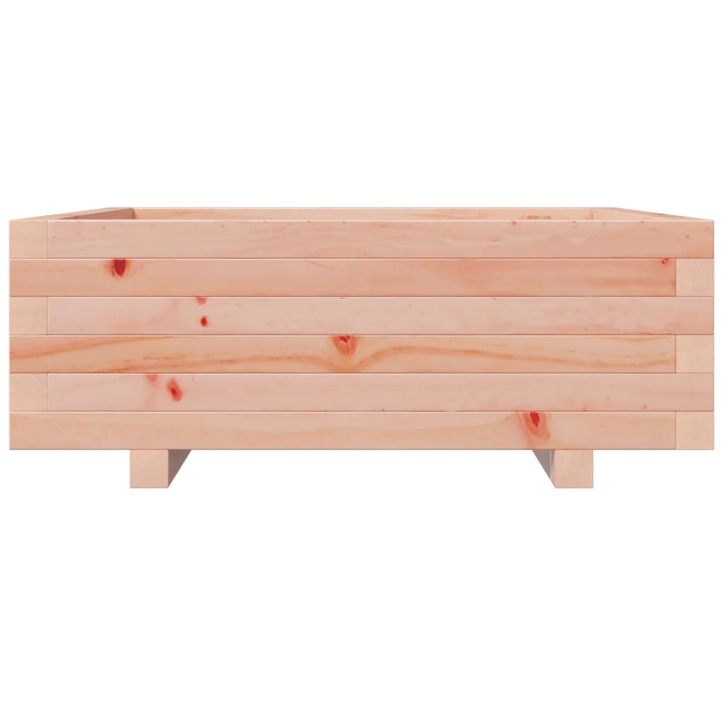 vidaXL Jardinieră de grădină, 70x70x26,5 cm, lemn masiv Douglas vidaXL Jardinieră de grădină, 70x70x26,5 cm, lemn masiv Douglas