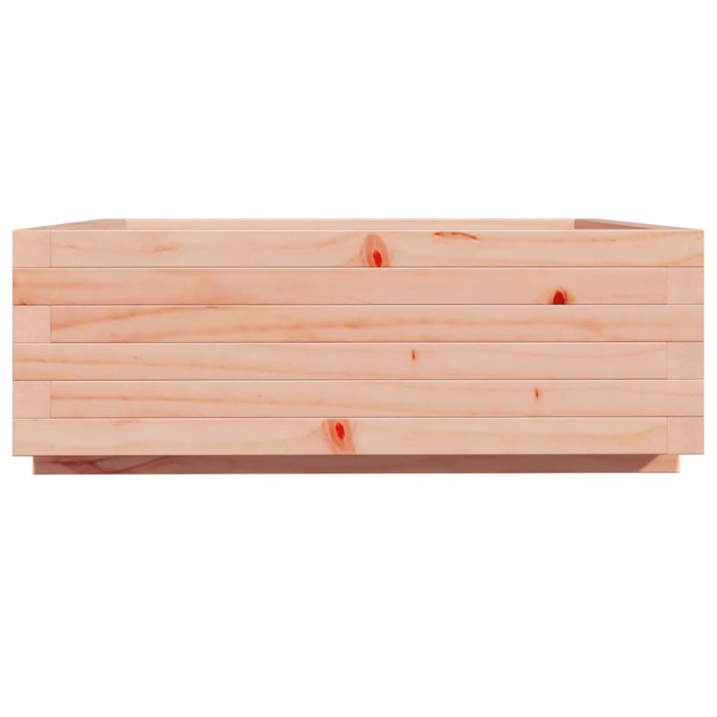 vidaXL Jardinieră de grădină, 70x70x26,5 cm, lemn masiv Douglas vidaXL Jardinieră de grădină, 70x70x26,5 cm, lemn masiv Douglas
