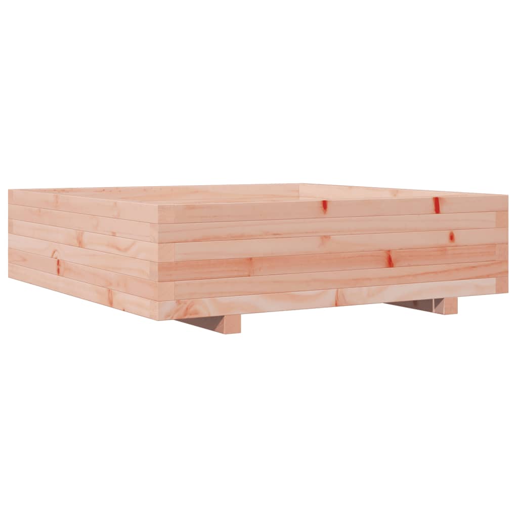 vidaXL Jardinieră de grădină, 90x90x26,5 cm, lemn masiv Douglas vidaXL Jardinieră de grădină, 90x90x26,5 cm, lemn masiv Douglas