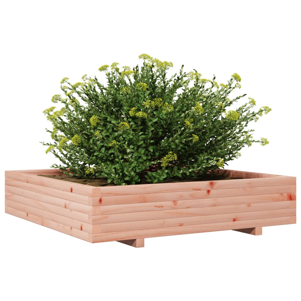 vidaXL Jardinieră de grădină, 110x110x26,5 cm, lemn masiv Douglas