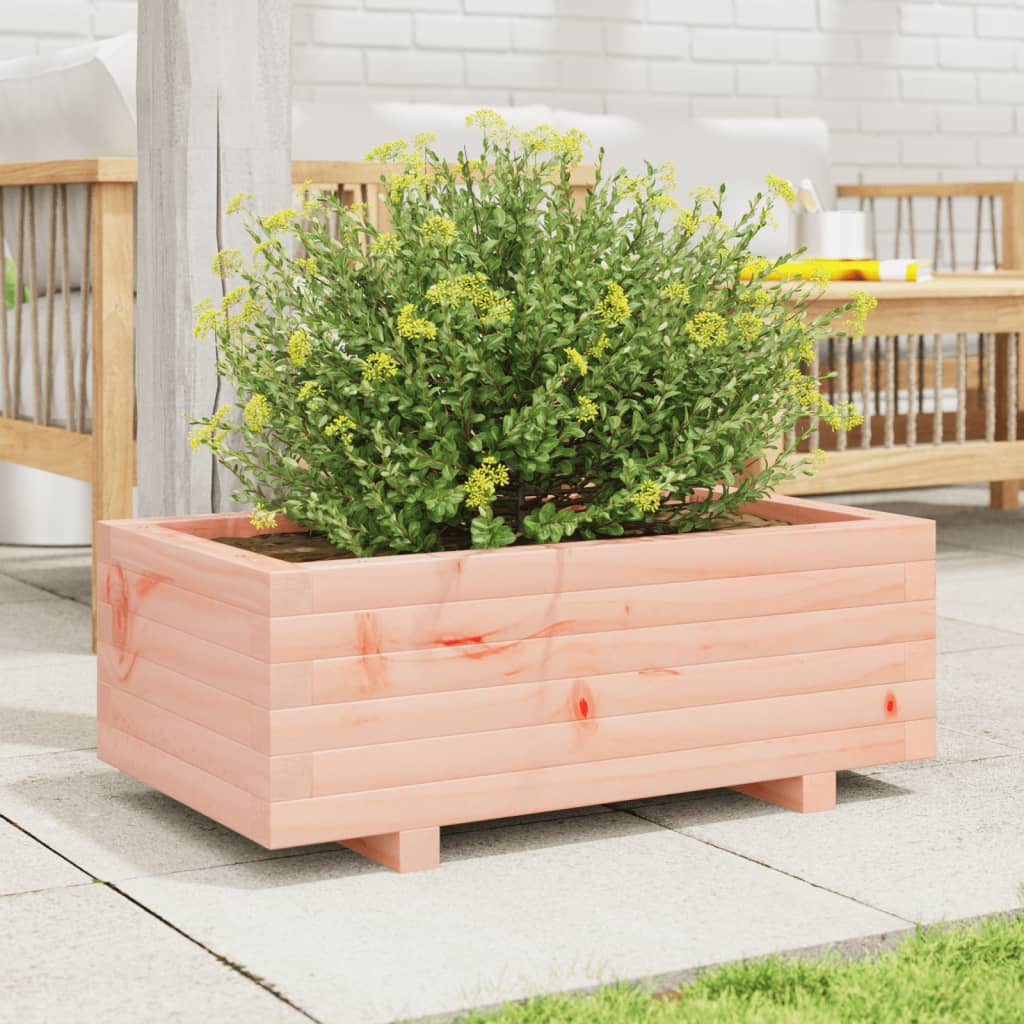 vidaXL Jardinieră de grădină, 70x40x26,5 cm, lemn masiv Douglas vidaXL Jardinieră de grădină, 70x40x26,5 cm, lemn masiv Douglas