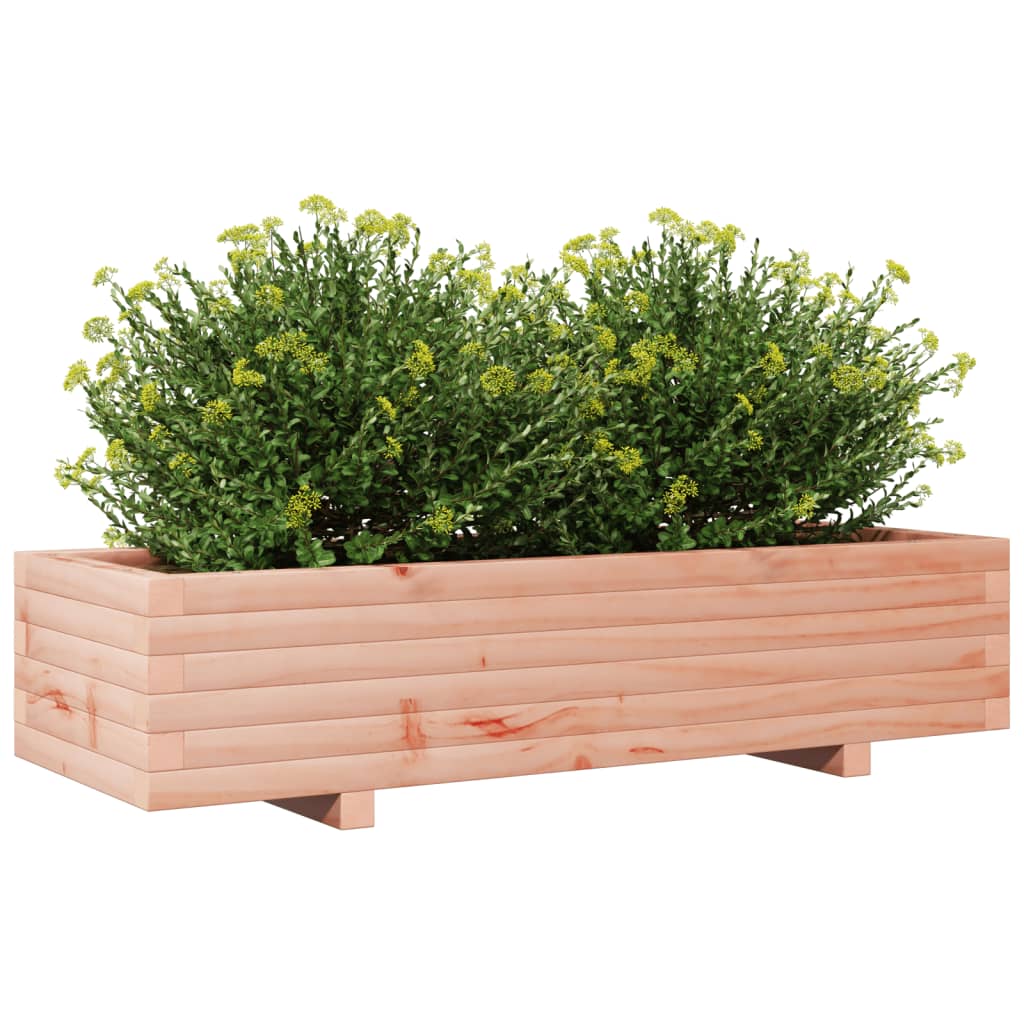 vidaXL Jardinieră de grădină, 110x40x26,5 cm, lemn masiv Douglas
