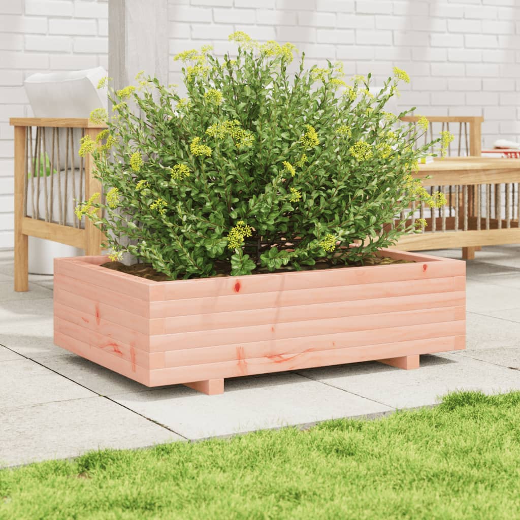 vidaXL Jardinieră de grădină, 90x60x26,5 cm, lemn masiv Douglas vidaXL Jardinieră de grădină, 90x60x26,5 cm, lemn masiv Douglas