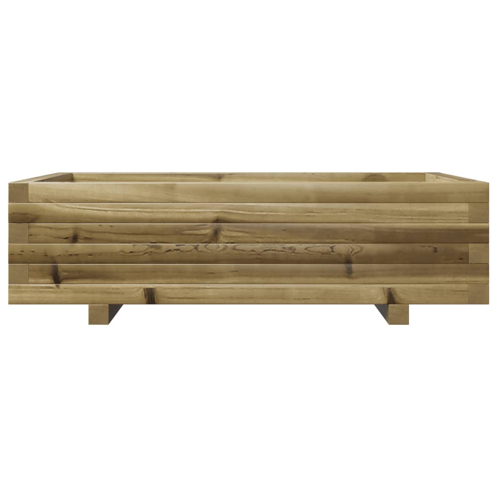 vidaXL Jardinieră de grădină, 90x60x26,5 cm, lemn de pin impregnat vidaXL Jardinieră de grădină, 90x60x26,5 cm, lemn de pin impregnat