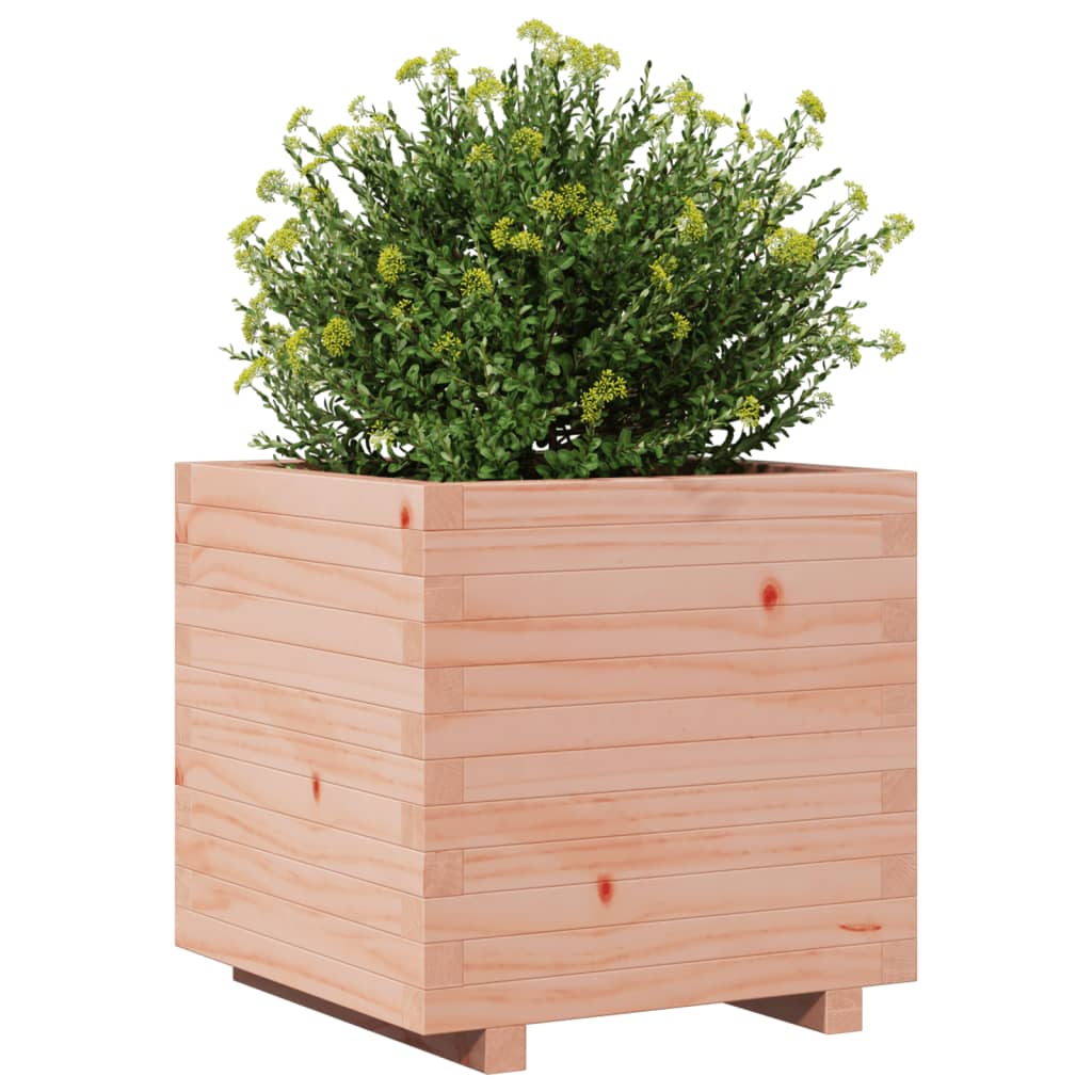 vidaXL Jardinieră de grădină, 50x50x49,5 cm, lemn masiv Douglas vidaXL Jardinieră de grădină, 50x50x49,5 cm, lemn masiv Douglas