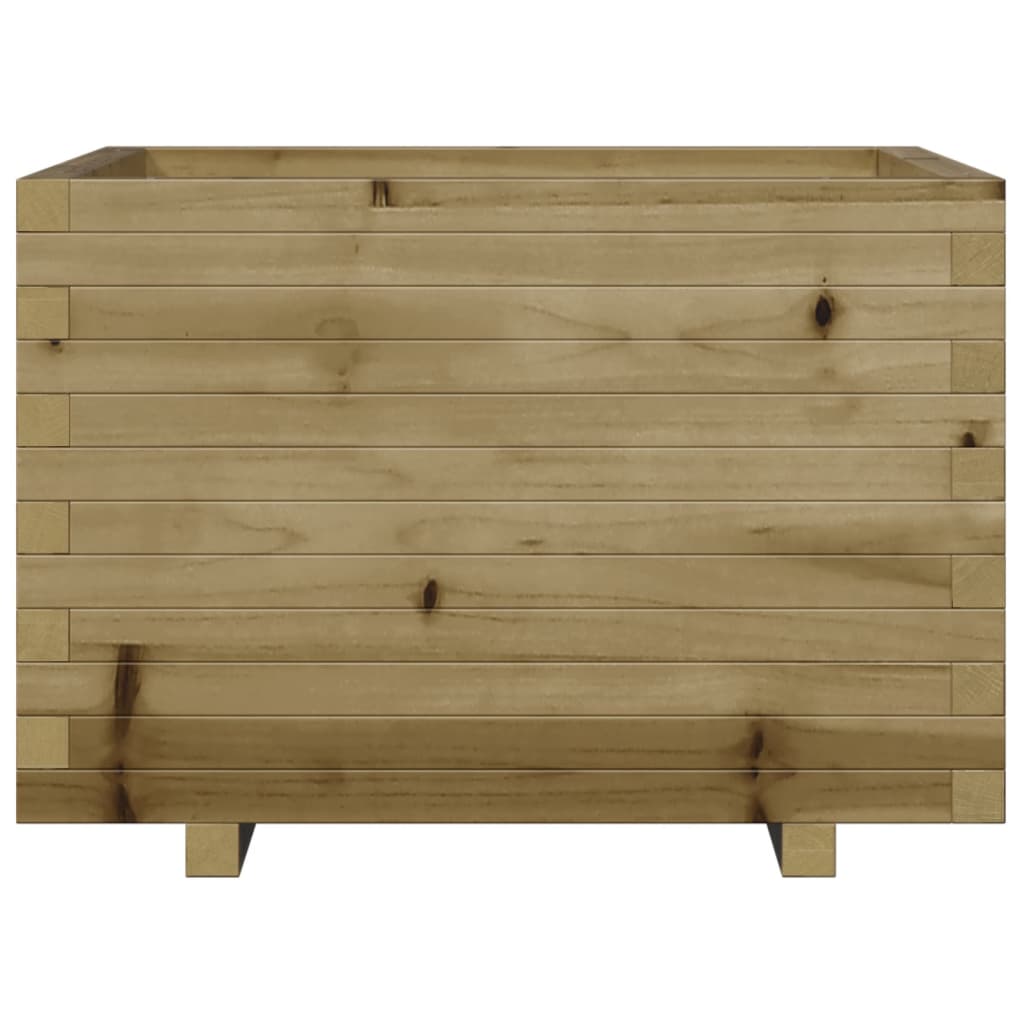 vidaXL Jardinieră de grădină, 70x70x49,5 cm, lemn de pin impregnat vidaXL Jardinieră de grădină, 70x70x49,5 cm, lemn de pin impregnat