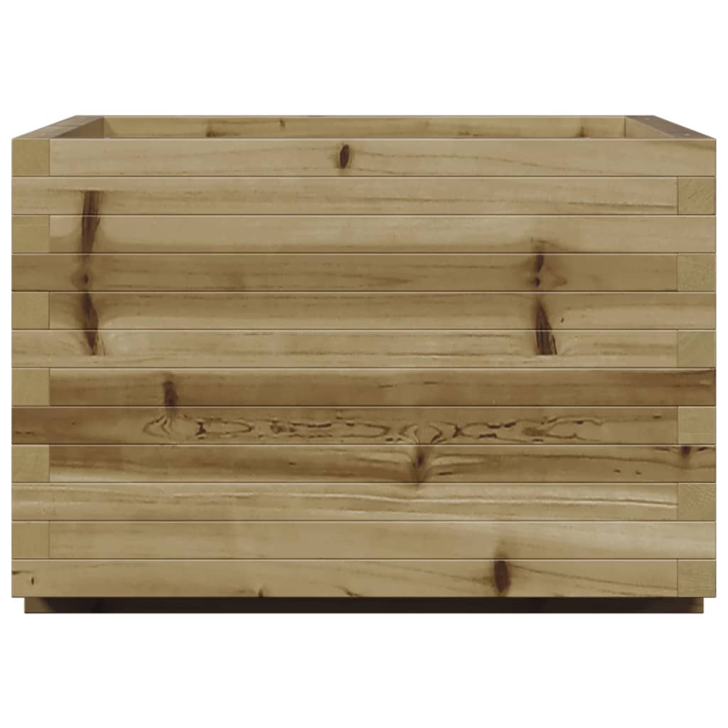vidaXL Jardinieră de grădină, 70x70x49,5 cm, lemn de pin impregnat vidaXL Jardinieră de grădină, 70x70x49,5 cm, lemn de pin impregnat