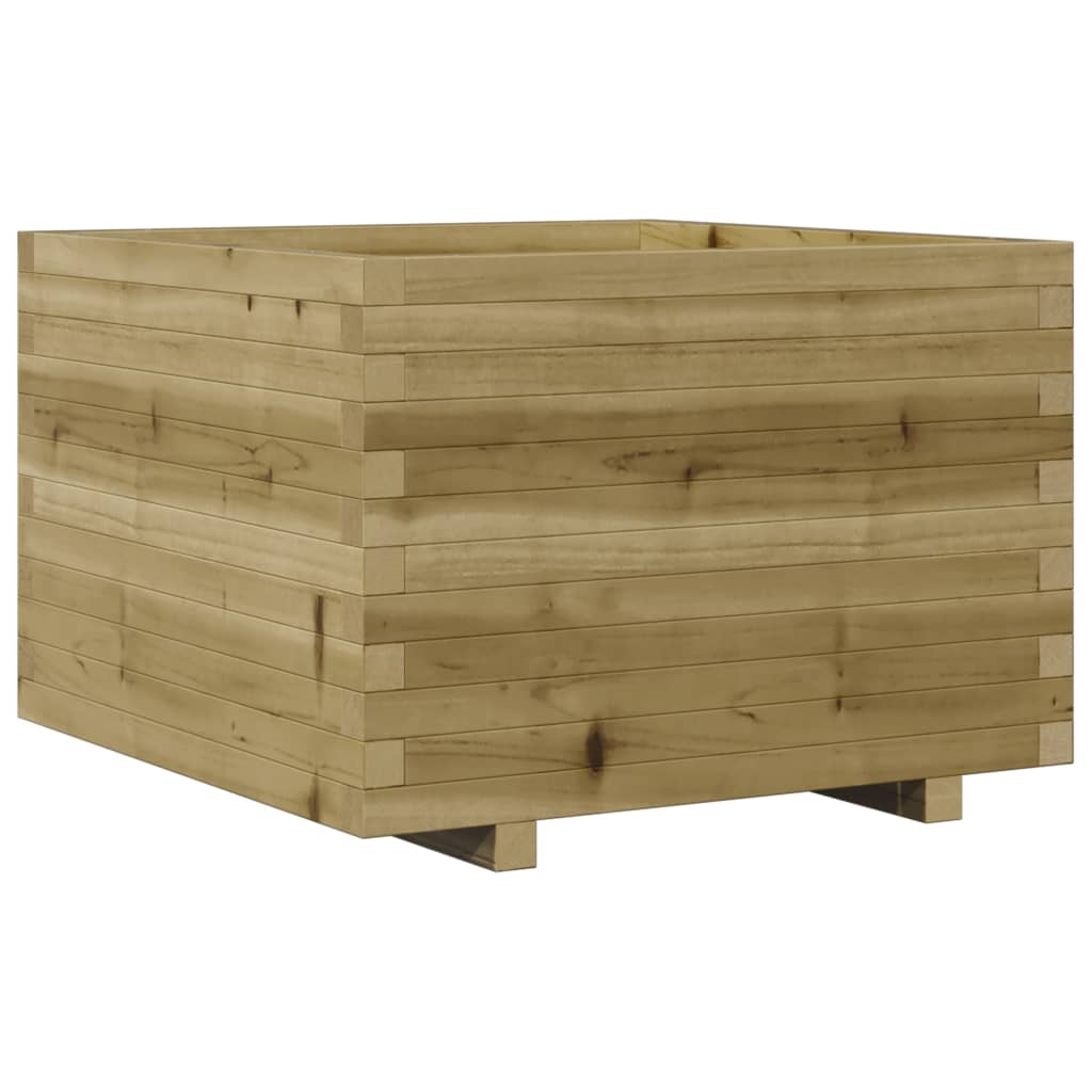 vidaXL Jardinieră de grădină, 70x70x49,5 cm, lemn de pin impregnat vidaXL Jardinieră de grădină, 70x70x49,5 cm, lemn de pin impregnat