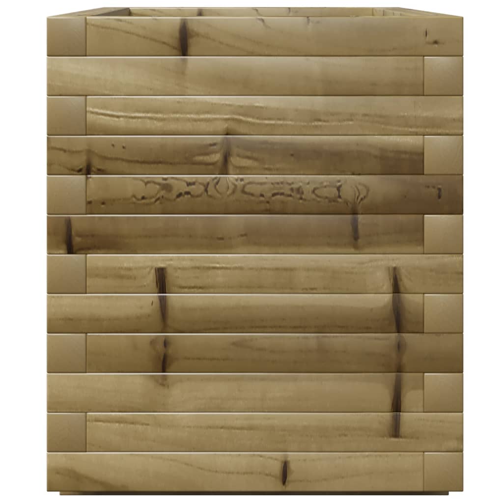 vidaXL Jardinieră de grădină, 70x40x49,5 cm, lemn de pin impregnat vidaXL Jardinieră de grădină, 70x40x49,5 cm, lemn de pin impregnat