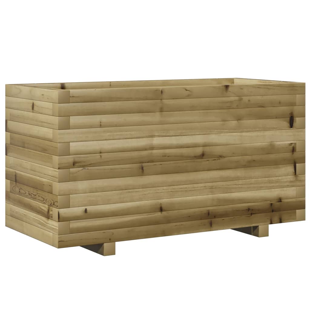 vidaXL Jardinieră de grădină, 90x40x49,5 cm, lemn de pin impregnat vidaXL Jardinieră de grădină, 90x40x49,5 cm, lemn de pin impregnat