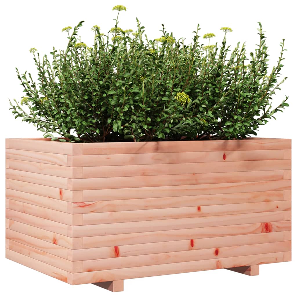 vidaXL Jardinieră de grădină, 90x60x49,5 cm, lemn masiv Douglas vidaXL Jardinieră de grădină, 90x60x49,5 cm, lemn masiv Douglas