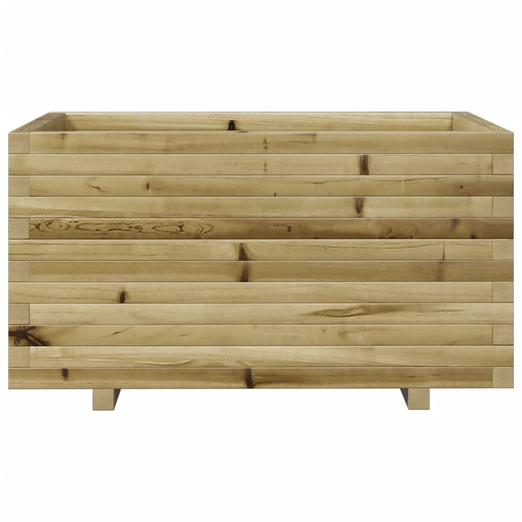 vidaXL Jardinieră de grădină, 90x60x49,5 cm, lemn de pin impregnat vidaXL Jardinieră de grădină, 90x60x49,5 cm, lemn de pin impregnat