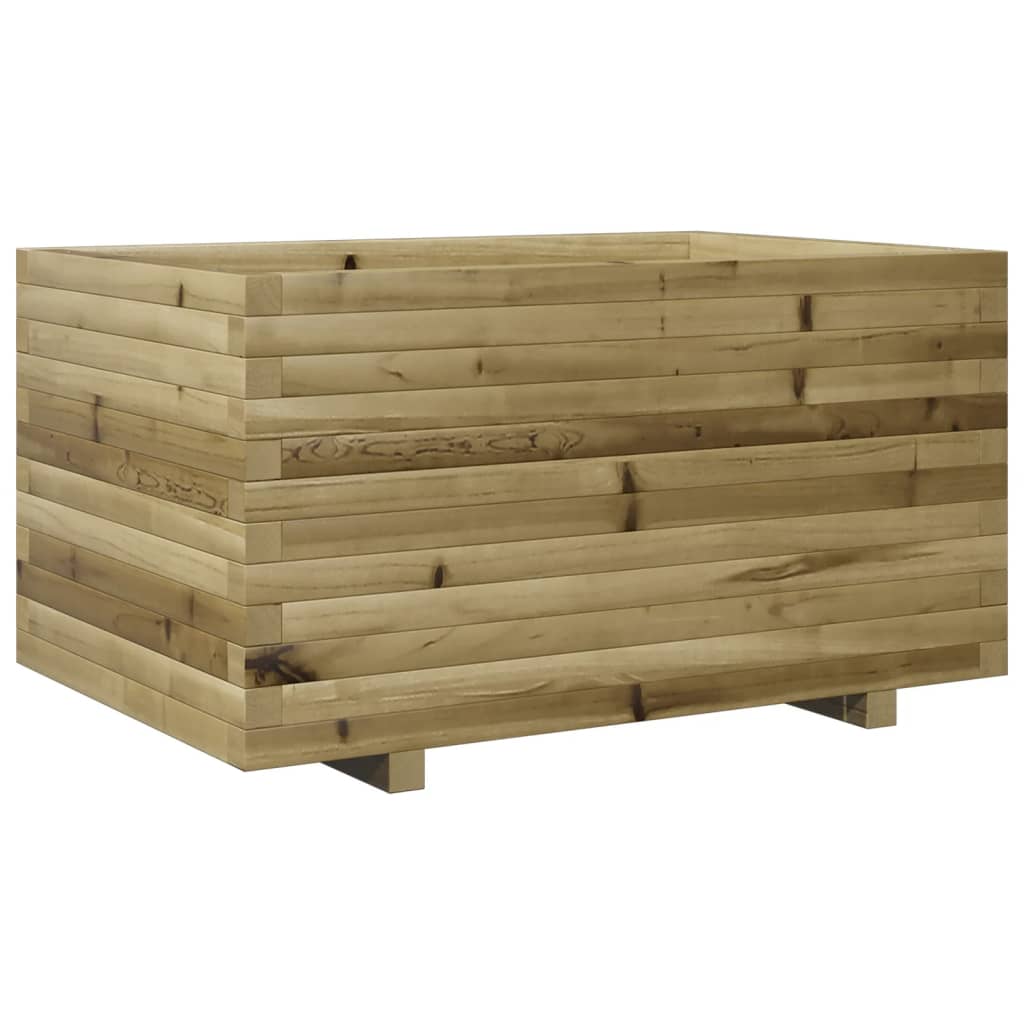 vidaXL Jardinieră de grădină, 90x60x49,5 cm, lemn de pin impregnat vidaXL Jardinieră de grădină, 90x60x49,5 cm, lemn de pin impregnat