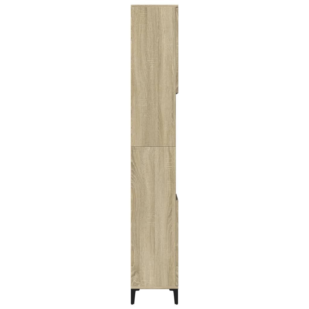 vidaXL Dulap de baie, stejar sonoma, 30x30x190 cm, lemn prelucrat vidaXL Dulap de baie, stejar sonoma, 30x30x190 cm, lemn prelucrat