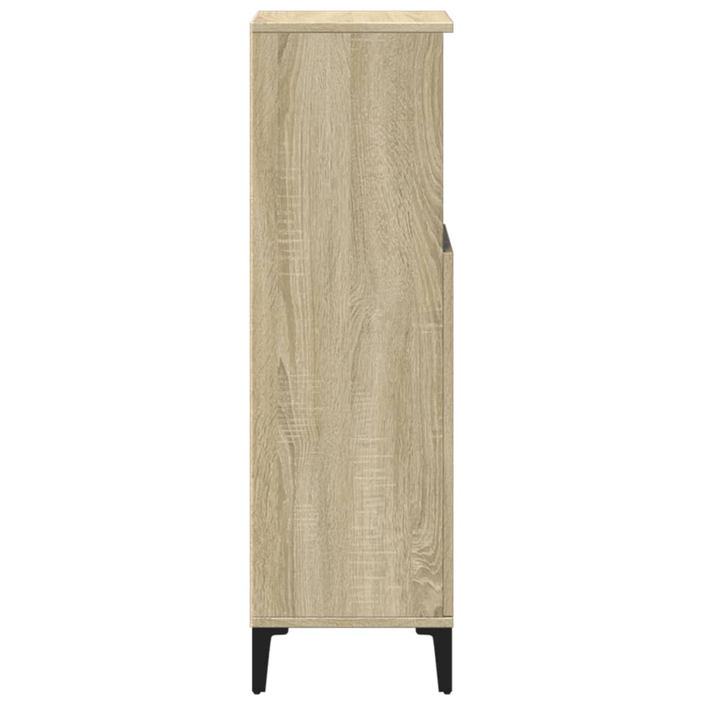 vidaXL Dulap de baie, stejar sonoma, 30x30x100 cm, lemn prelucrat vidaXL Dulap de baie, stejar sonoma, 30x30x100 cm, lemn prelucrat