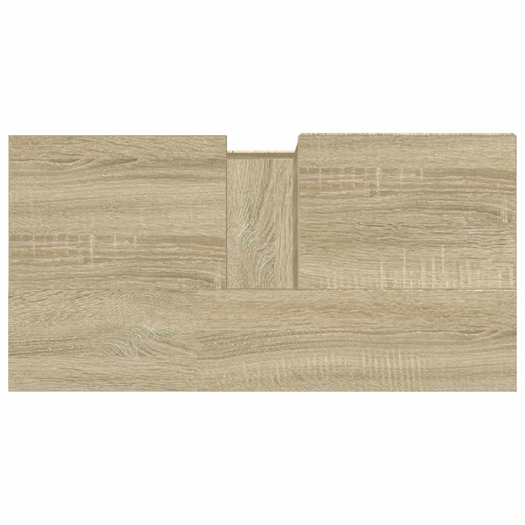 vidaXL Dulap de baie, stejar sonoma, 65x33x60 cm, lemn prelucrat vidaXL Dulap de baie, stejar sonoma, 65x33x60 cm, lemn prelucrat
