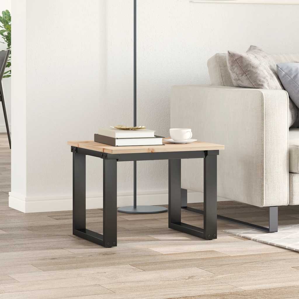 vidaXL Blat de masă pătrat, 50x50x1,7 cm, lemn masiv de pin