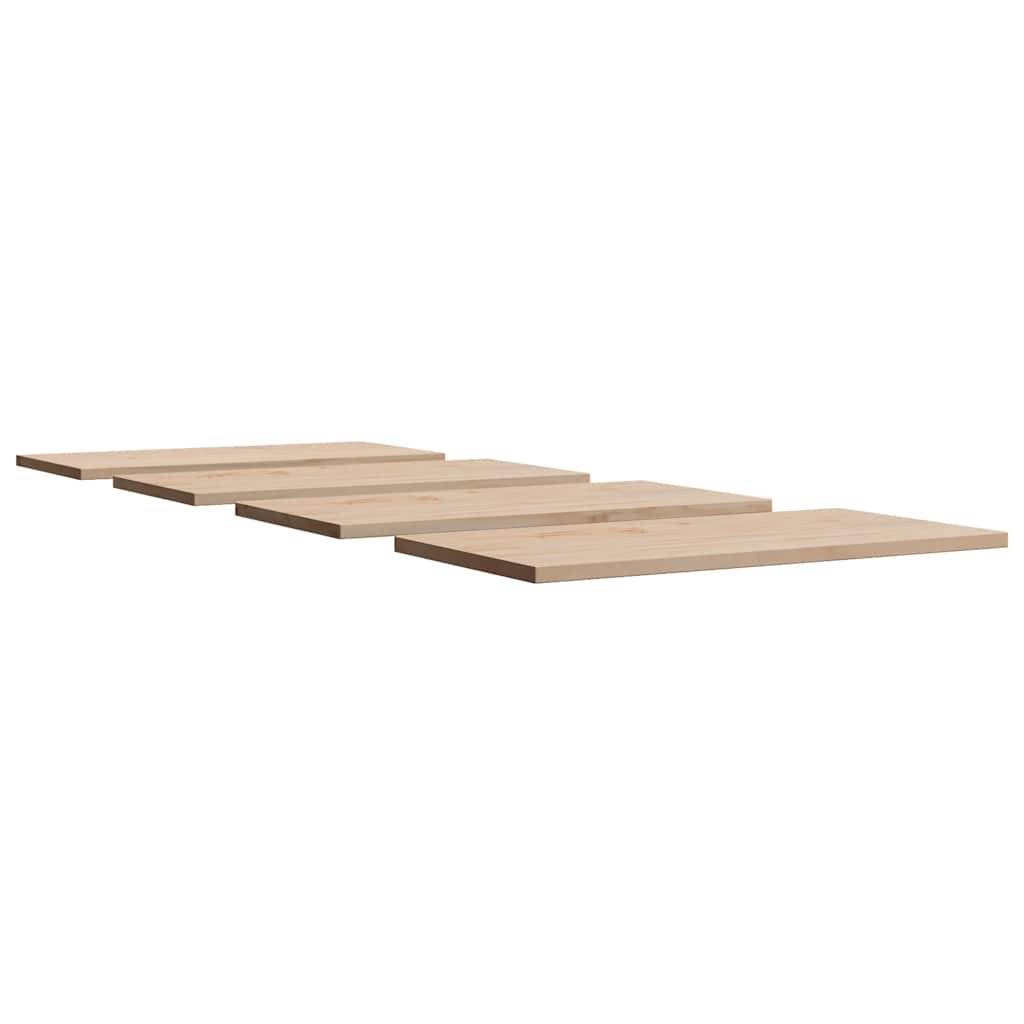 vidaXL Blaturi masă 4 buc. 90x45x1,7 cm dreptunghiulare lemn masiv pin