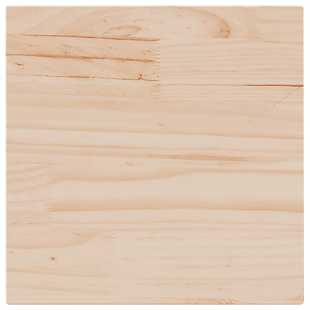 vidaXL Blat de masă pătrat, 40x40x2,5 cm, lemn masiv de pin vidaXL Blat de masă pătrat, 40x40x2,5 cm, lemn masiv de pin