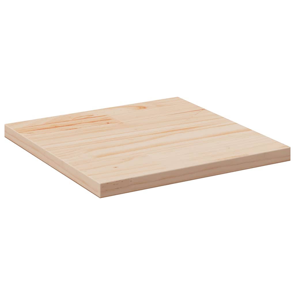 vidaXL Blat de masă pătrat, 40x40x2,5 cm, lemn masiv de pin vidaXL Blat de masă pătrat, 40x40x2,5 cm, lemn masiv de pin