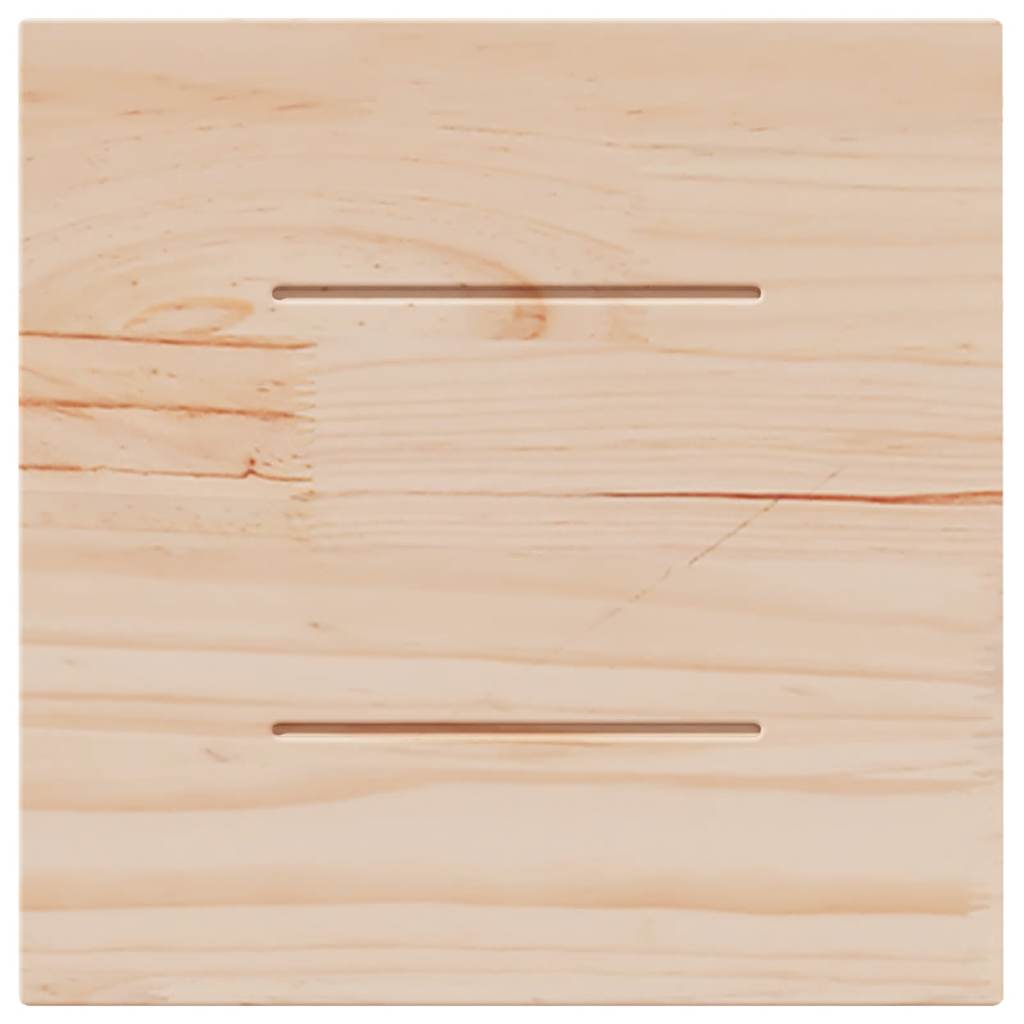 vidaXL Blat de masă pătrat, 40x40x2,5 cm, lemn masiv de pin vidaXL Blat de masă pătrat, 40x40x2,5 cm, lemn masiv de pin