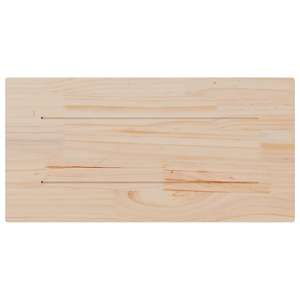 vidaXL Blaturi masă 4 buc. 90x45x2,5 cm dreptunghiulare lemn masiv pin