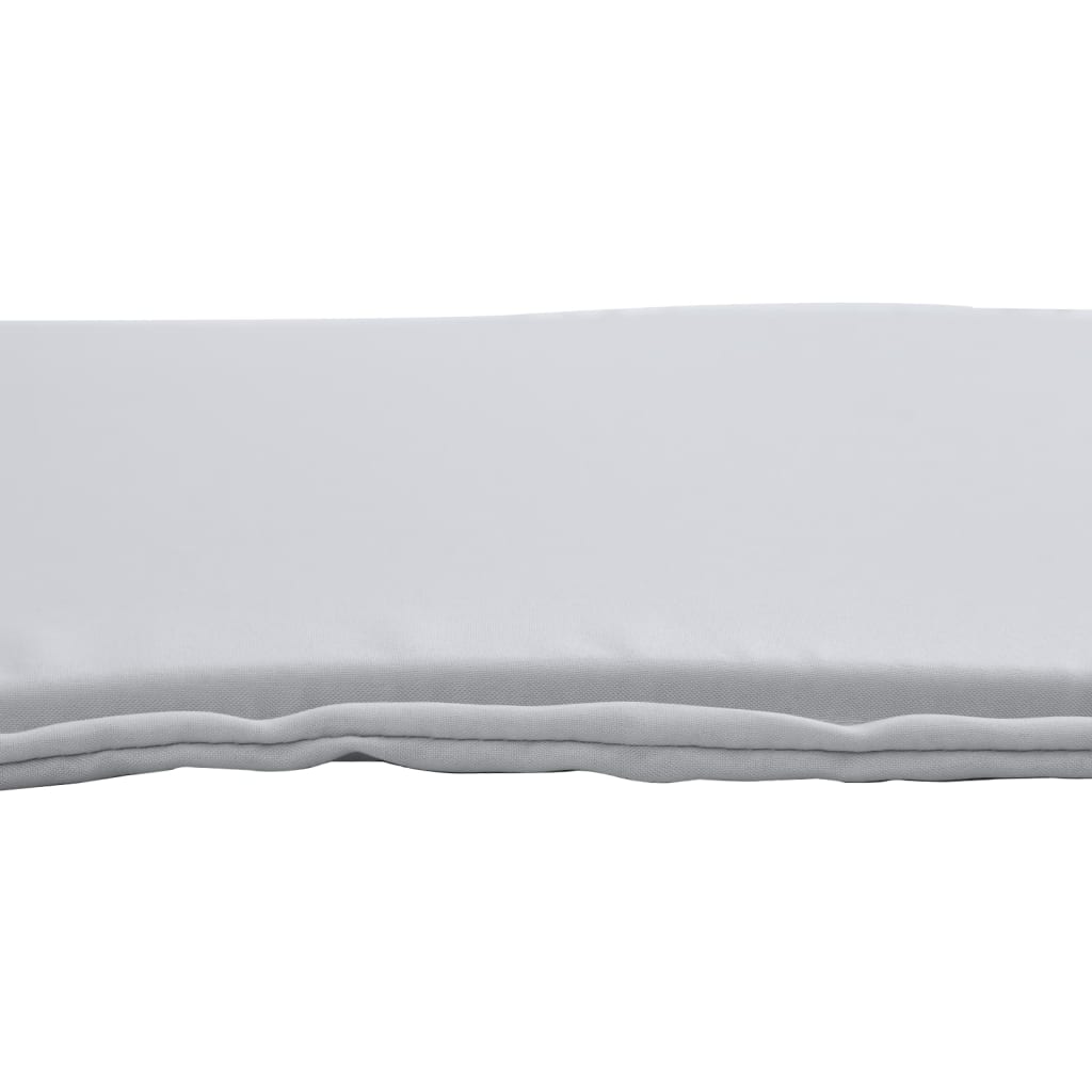 vidaXL Pernă scaun de grădină, 4 buc., gri deschis, 45x45x2 cm, pătrat