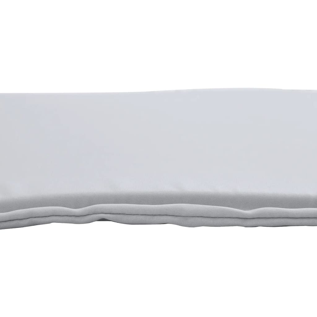 vidaXL Pernă scaun de grădină, 6 buc., gri deschis, 45x45x2 cm, pătrat