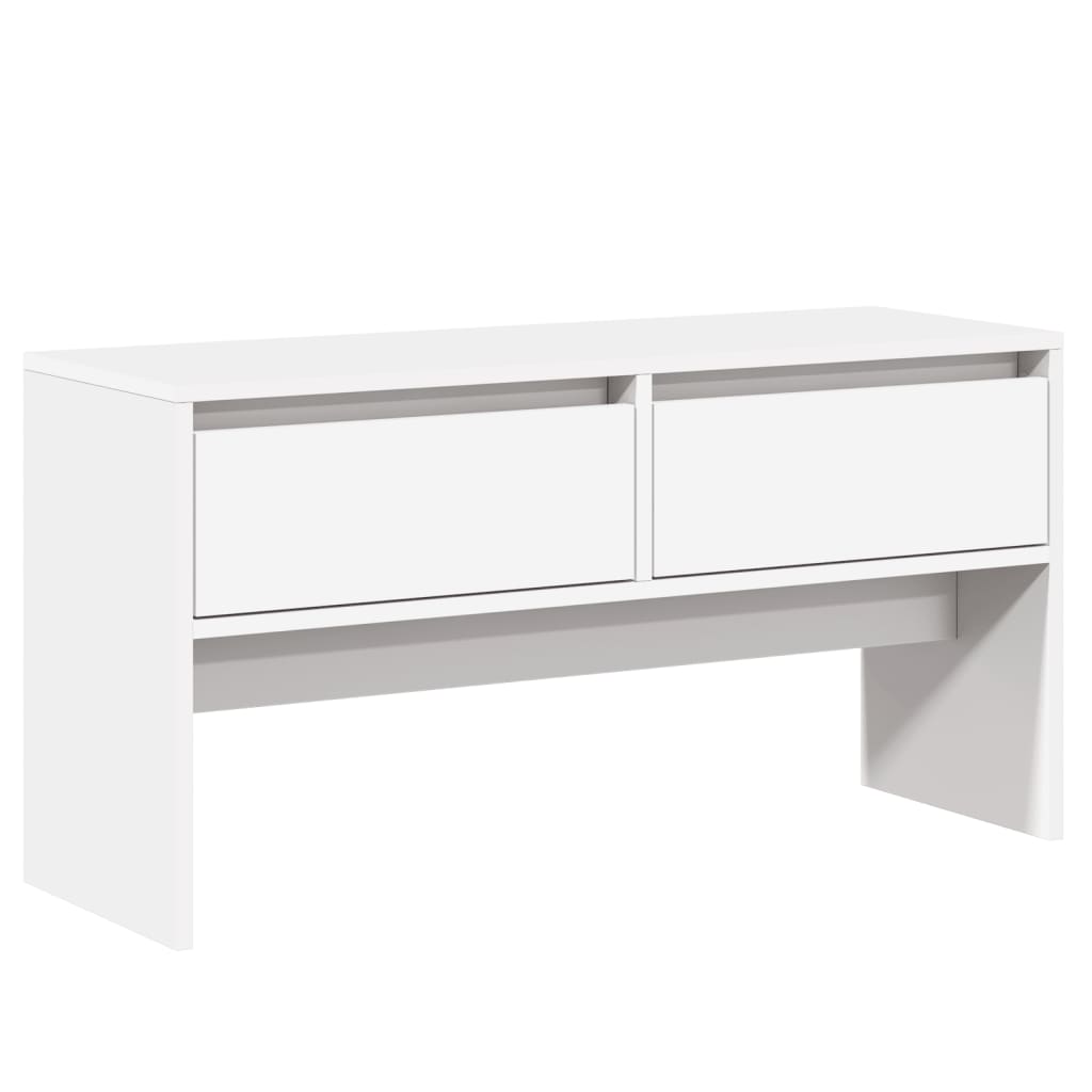 vidaXL Set de mobilier pentru hol, 4 piese, alb, lemn prelucrat