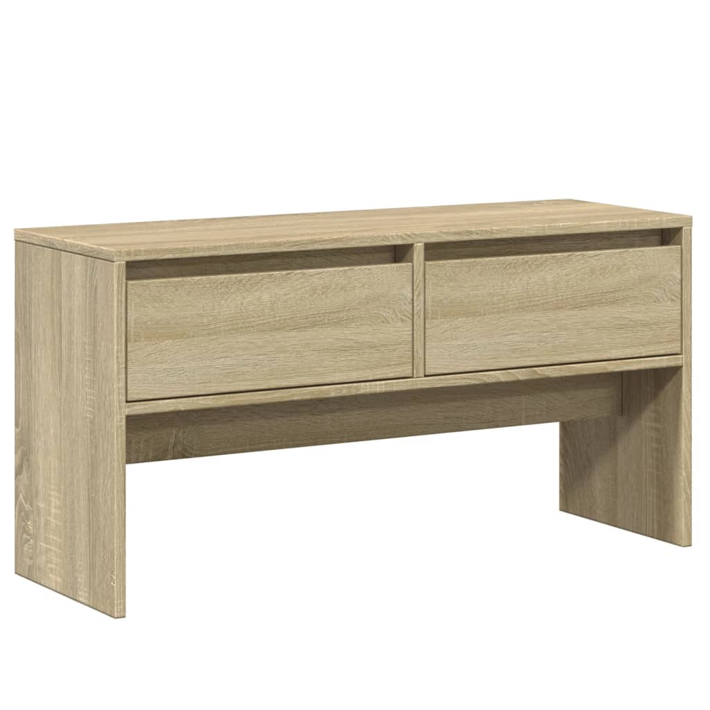 vidaXL Set mobilier pentru hol, 4 piese, stejar sonoma, lemn prelucrat