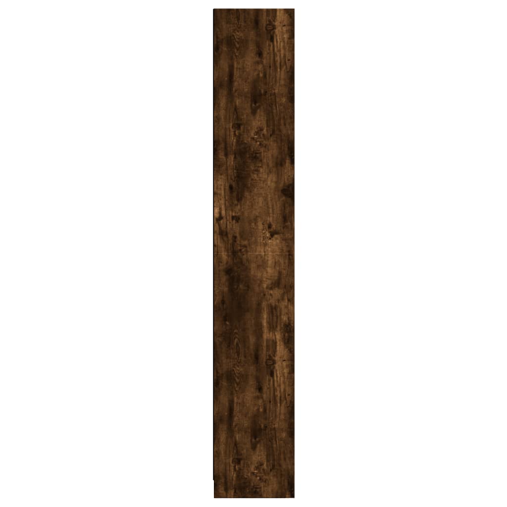 vidaXL Bibliotecă, stejar fumuriu, 57x28,5x174 cm, lemn prelucrat vidaXL Bibliotecă, stejar fumuriu, 57x28,5x174 cm, lemn prelucrat