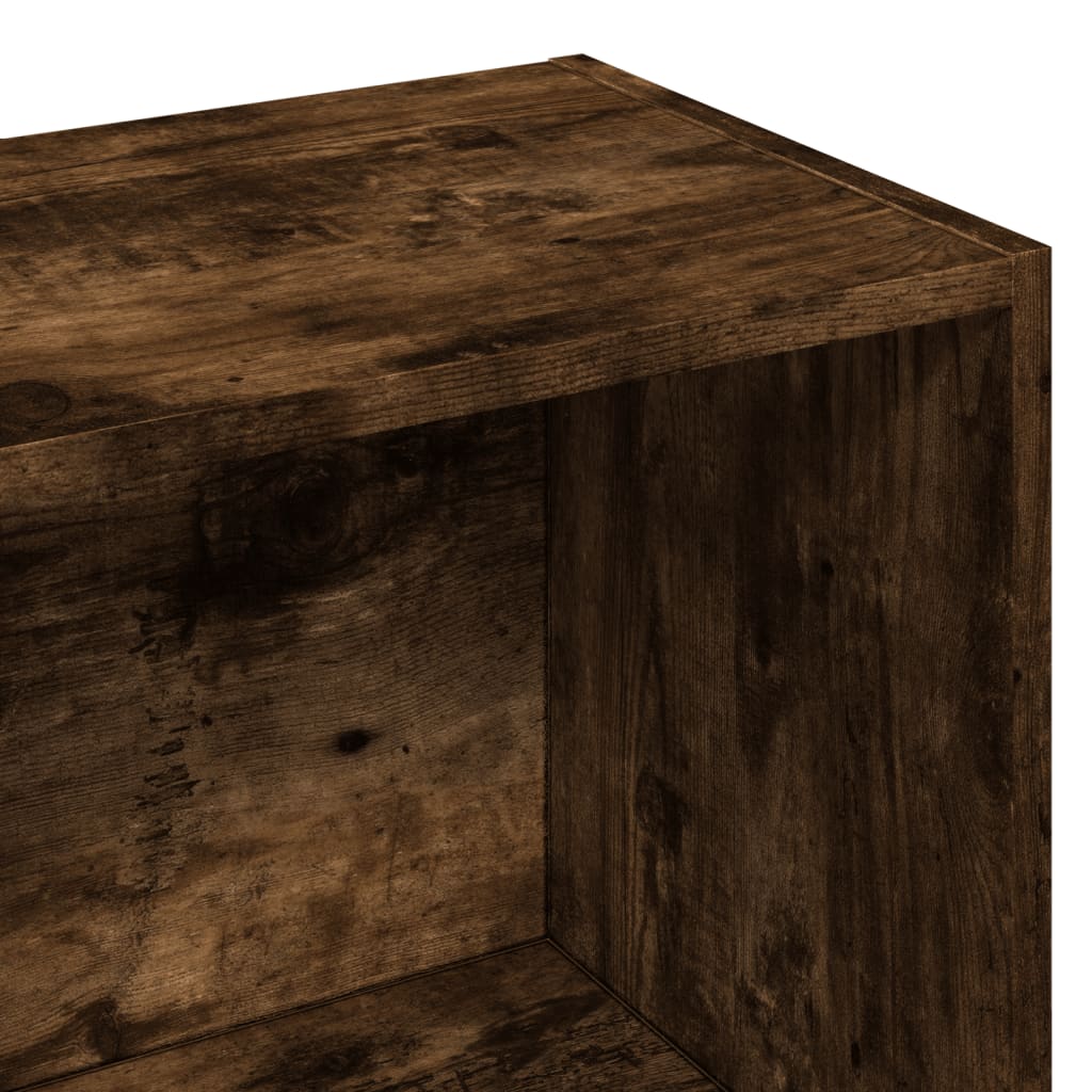 vidaXL Bibliotecă, stejar fumuriu, 57x28,5x174 cm, lemn prelucrat vidaXL Bibliotecă, stejar fumuriu, 57x28,5x174 cm, lemn prelucrat